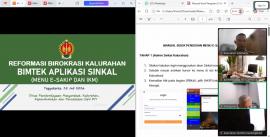 Admin Sinkal Sidoharjo Ikuti Bimtek Menu Sinkal